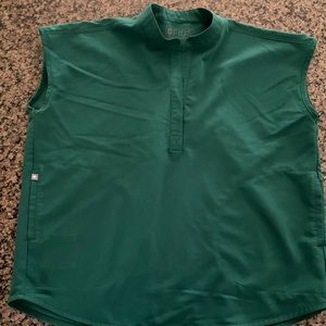 Figs scrubs Rafaela Mandarin top Medium